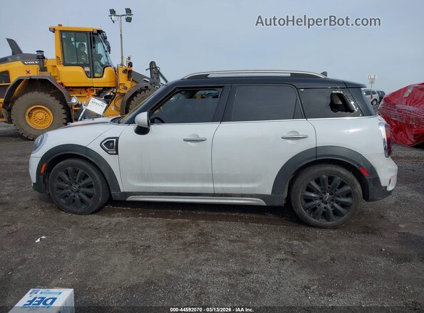 WMZYT5C54K3G91844 2019 MINI COUNTRYMAN White Widok wnętrza z tyłu