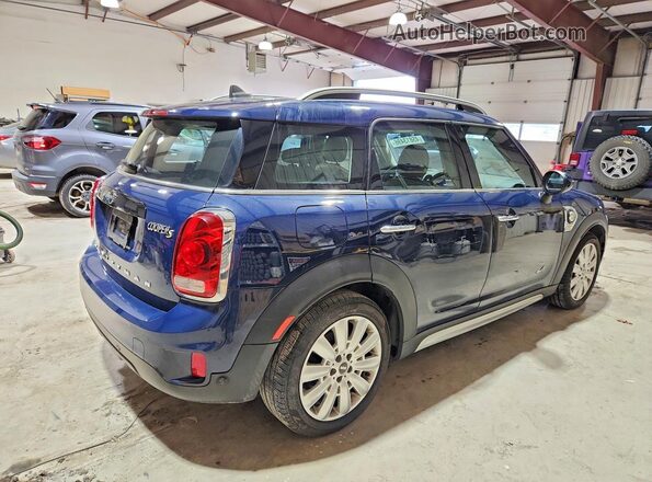 WMZYU7C51K3F93976 2019 MINI COOPER Blue Trasero derecho