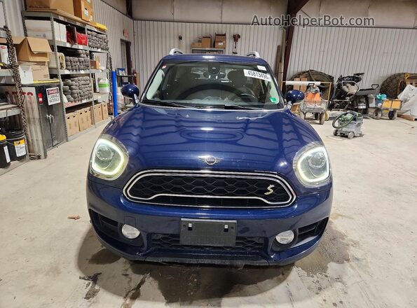 WMZYU7C51K3F93976 2019 MINI COOPER Blue Vista frontal