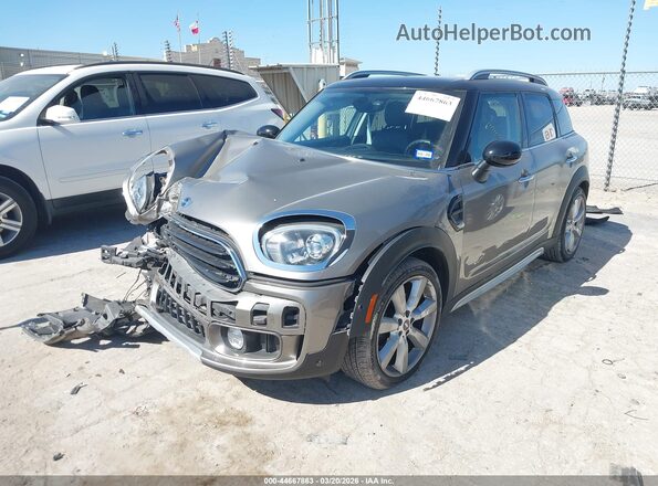 WMZYV5C32H3E02686 2017 MINI COUNTRYMAN Gray Передня ліва чверть
