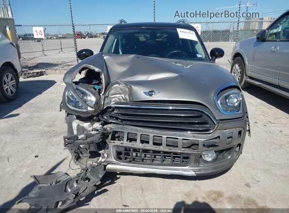 WMZYV5C32H3E02686 2017 MINI COUNTRYMAN Gray Вид задньої частини салону