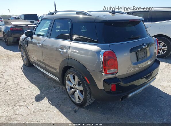 WMZYV5C32H3E02686 2017 MINI COUNTRYMAN Gray Задня ліва чверть