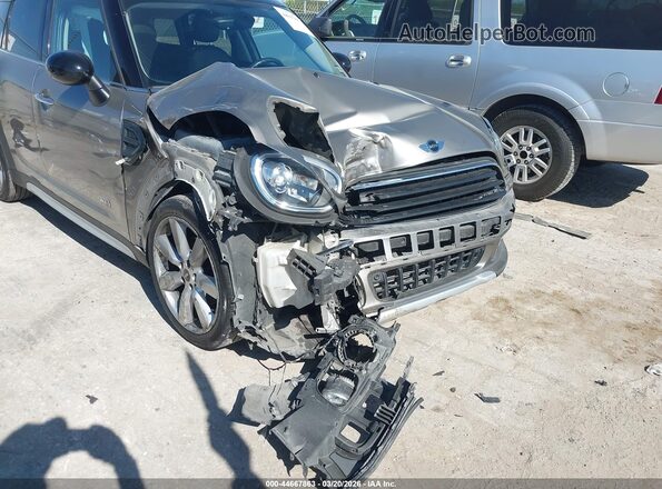 WMZYV5C32H3E02686 2017 MINI COUNTRYMAN Gray Вид спереду