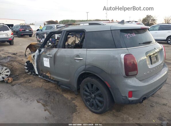 WMZYV5C39J3E03484 2018 MINI COUNTRYMAN Gray Trasero izquierdo