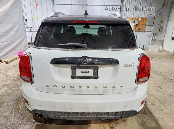 WMZYV5C53K3F58406 2019 MINI COOPER White Вид ззаду