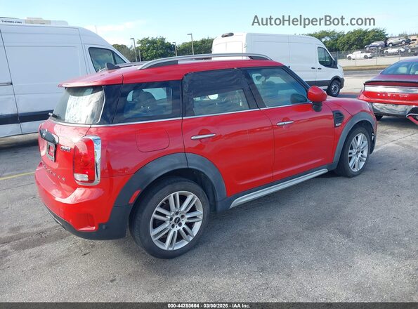 WMZYW3C02L3L21751 2020 MINI COUNTRYMAN Red Հետևի աջ
