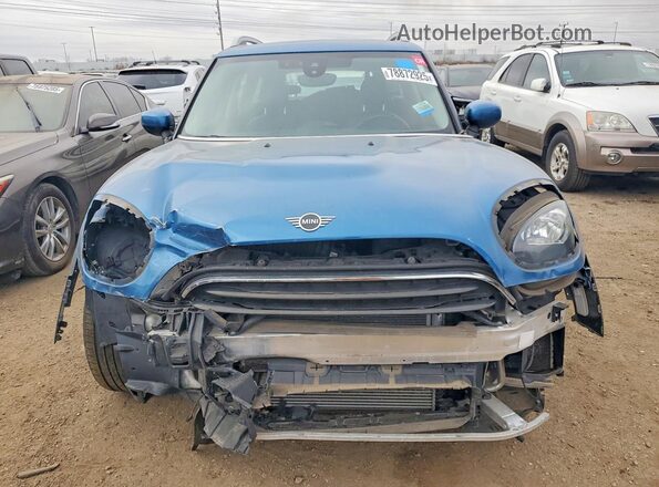 WMZYW5C08L3L05128 2020 MINI COOPER Blue Vista frontal