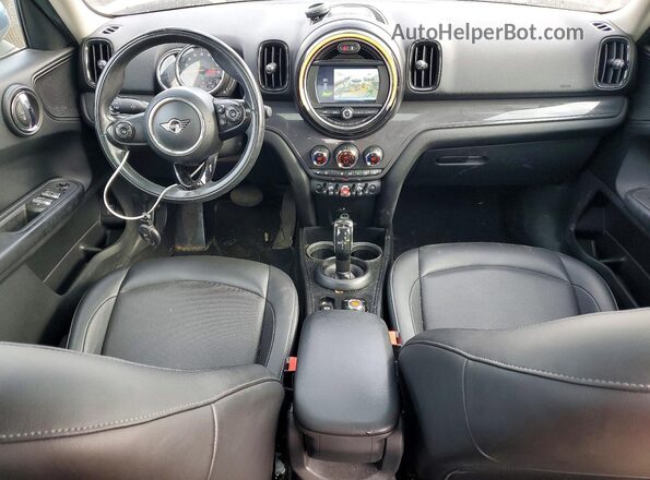 WMZYW5C08L3L05128 2020 MINI COOPER Blue Vista del salpicadero