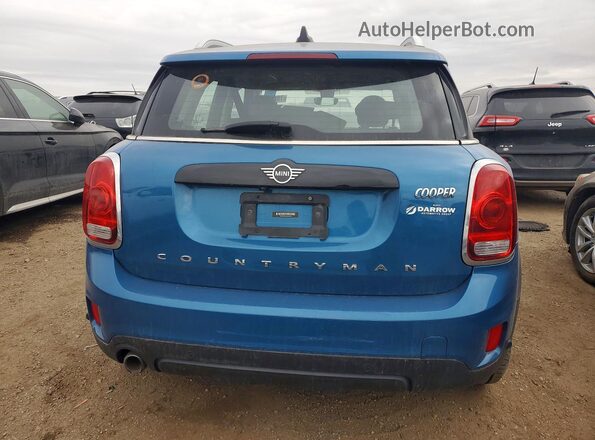 WMZYW5C08L3L05128 2020 MINI COOPER Blue Vista trasera