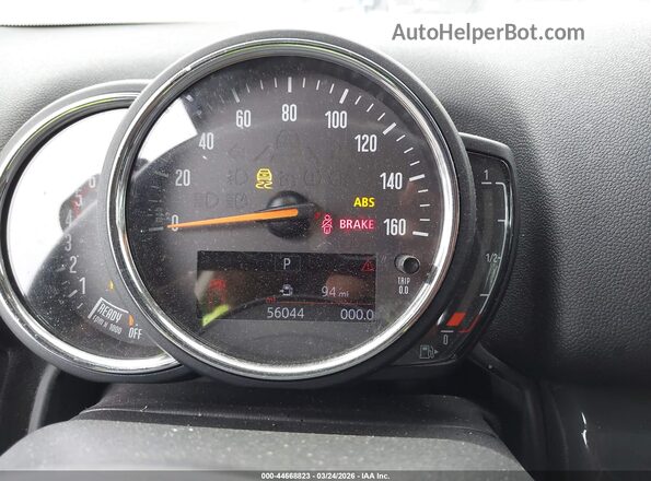 WMZYW7C07L3L89003 2020 MINI COUNTRYMAN White Հետևի նստատեղերի տեսք