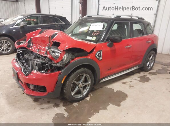 WMZYX1C07L3L41673 2020 MINI COUNTRYMAN Red წინა მარცხენა ხედი სამი მეოთხედიდან