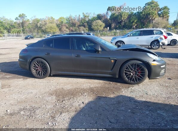 WP0AA2A71GL000980 2016 PORSCHE PANAMERA Black Widok wnętrza z tyłu