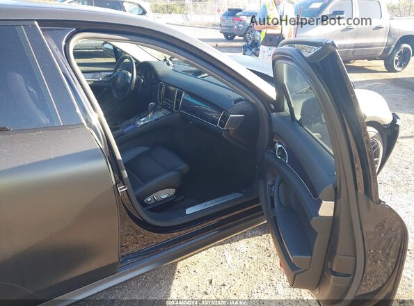 WP0AA2A71GL000980 2016 PORSCHE PANAMERA Black Widok wnętrza z przodu
