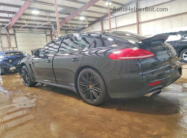 WP0AA2A71GL003605 2016 PORSCHE PANAMERA Black Tył lewy