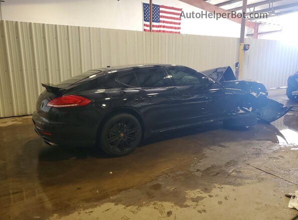 WP0AA2A71GL003605 2016 PORSCHE PANAMERA Black Tył prawy