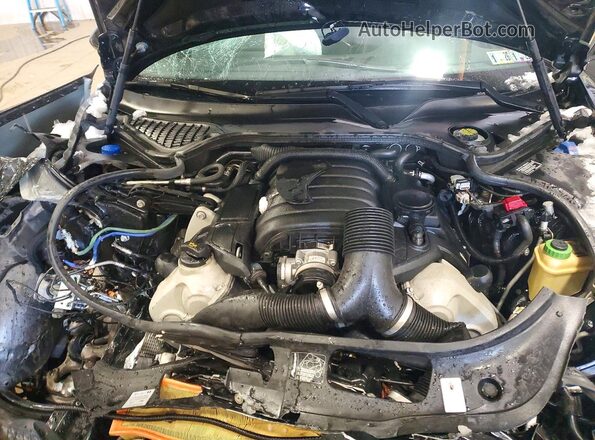 WP0AA2A71GL003605 2016 PORSCHE PANAMERA Black Widok wnętrza z tyłu
