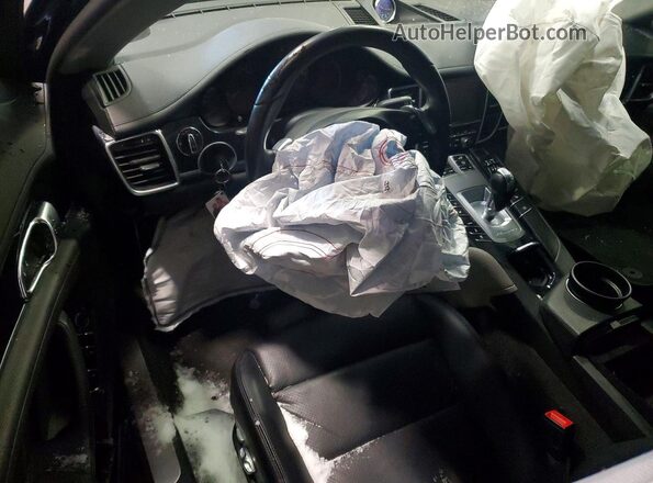WP0AA2A71GL003605 2016 PORSCHE PANAMERA Black Widok deski rozdzielczej