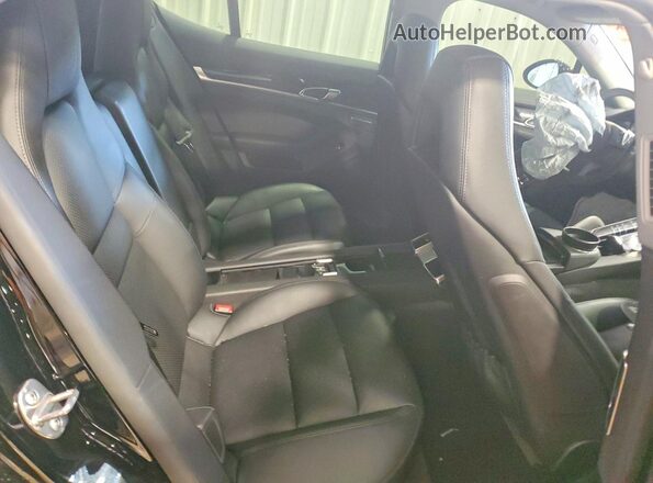 WP0AA2A71GL003605 2016 PORSCHE PANAMERA Black Widok tylnych siedzeń