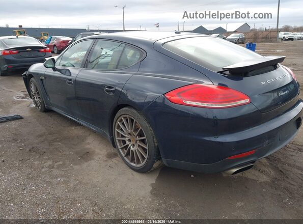 WP0AA2A73GL007218 2016 PORSCHE PANAMERA Blue Trasero izquierdo