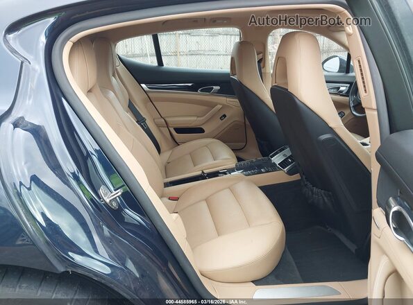 WP0AA2A73GL007218 2016 PORSCHE PANAMERA Blue Vista de la etiqueta del VIN
