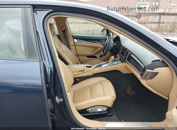 WP0AA2A73GL007218 2016 PORSCHE PANAMERA Blue Vista interior delantera
