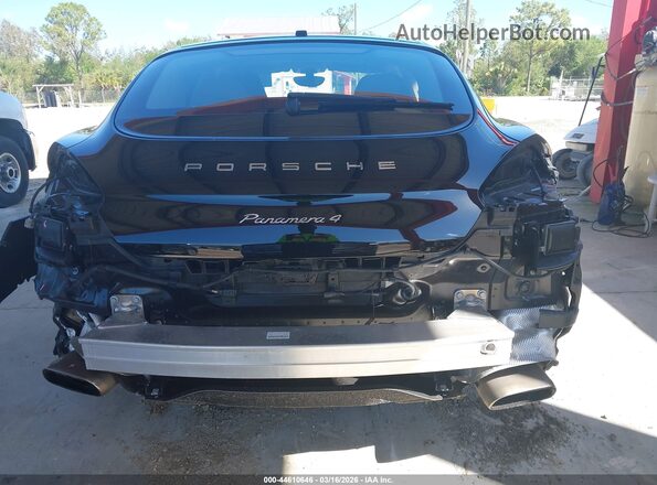 WP0AA2A76GL002112 2016 PORSCHE PANAMERA Черный Вид спереди