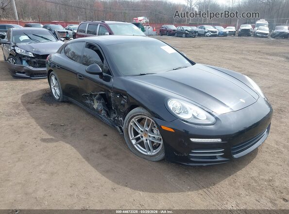 WP0AA2A78GL000880 2016 PORSCHE PANAMERA Черный Вид спереди