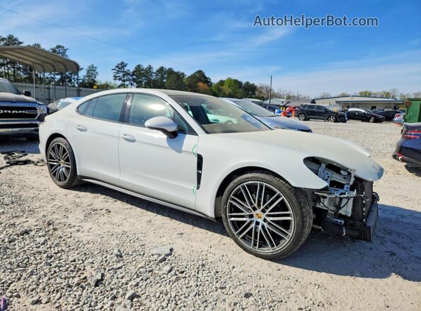 WP0AA2A79KL100477 2019 PORSCHE PANAMERA White წინა მარჯვენა