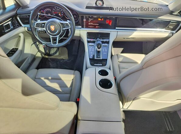 WP0AA2A79KL100477 2019 PORSCHE PANAMERA White წინა პანელის ხედი