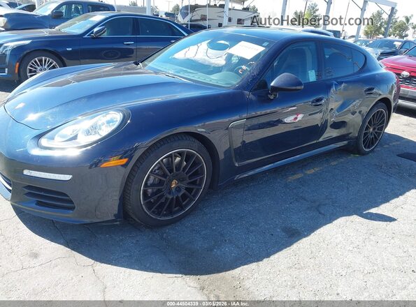 WP0AA2A7XGL003893 2016 PORSCHE PANAMERA Синий Передняя левая четверть