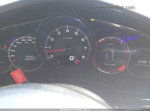 WP0AA2A7XJL113821 2018 PORSCHE PANAMERA Синий Вид спереди
