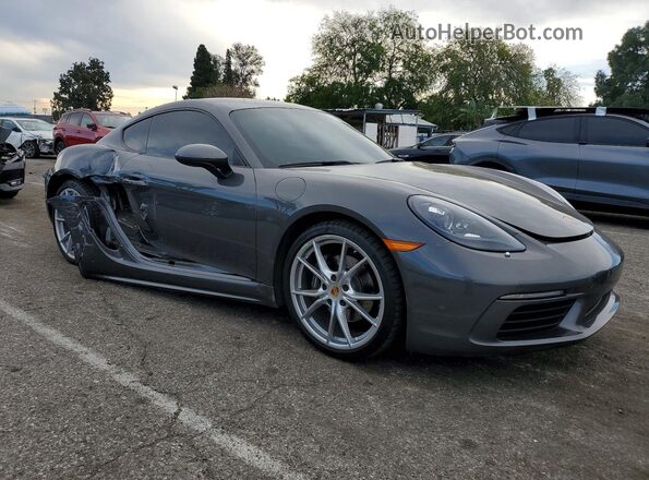 WP0AA2A84RK255950 2024 PORSCHE CAYMAN Gray 