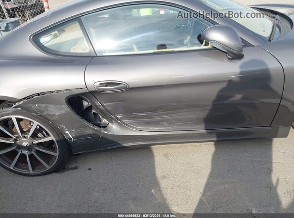 WP0AA2A87GK170789 2016 PORSCHE CAYMAN Pewter 