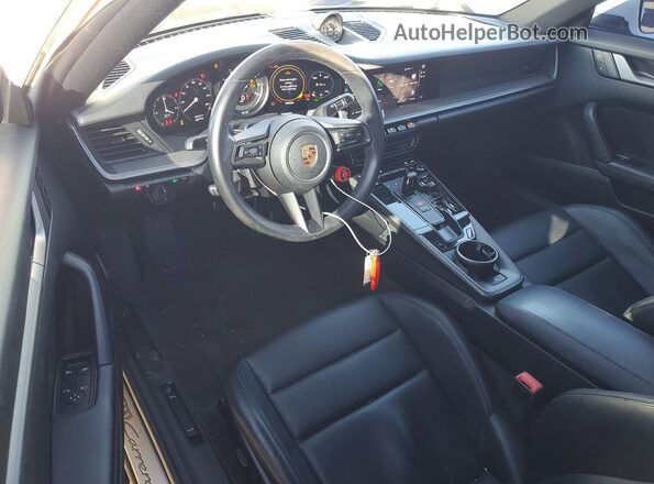 WP0AA2A94PS205250 2023 PORSCHE 911 White Widok deski rozdzielczej
