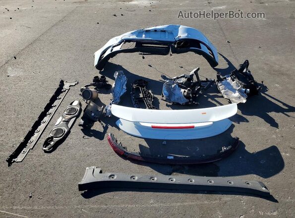 WP0AA2A94PS205250 2023 PORSCHE 911 White Widok komory silnika