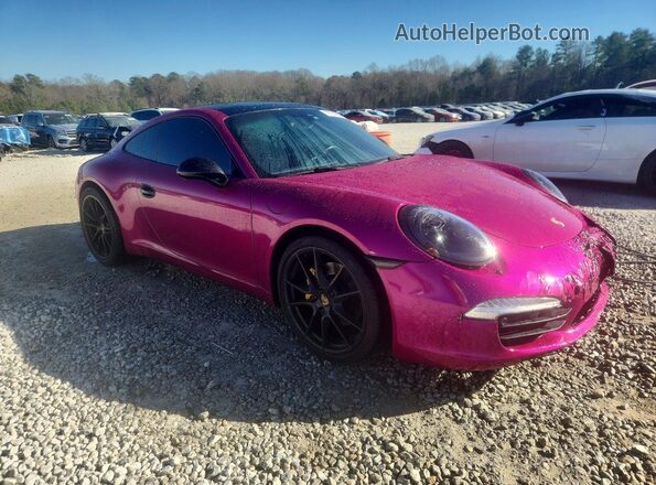 WP0AA2A96GS106199 2016 PORSCHE 911 Фиолетовый Передняя правая четверть
