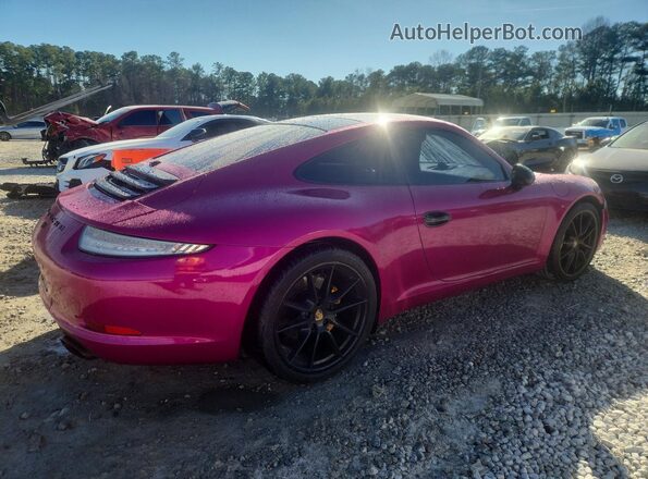 WP0AA2A96GS106199 2016 PORSCHE 911 Фиолетовый Задняя правая четверть