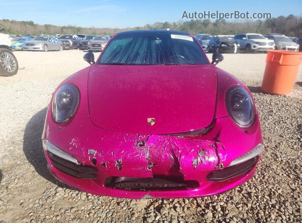 WP0AA2A96GS106199 2016 PORSCHE 911 Фиолетовый Вид спереди