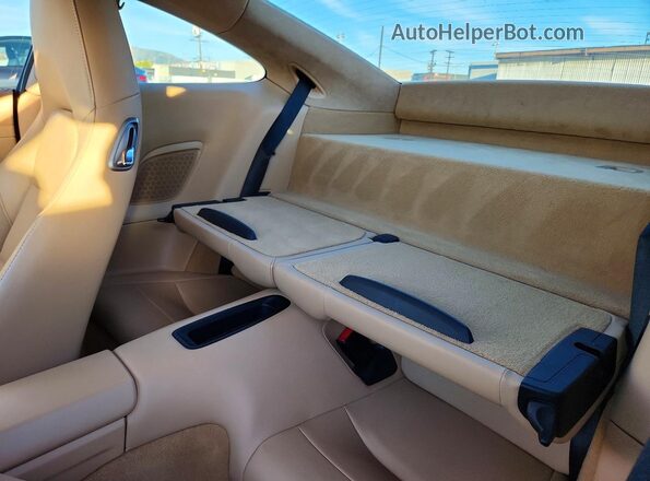 WP0AA2A96GS106364 2016 PORSCHE 911 Brown Rear seats view
