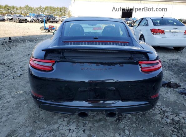 WP0AA2A97KS104129 2019 PORSCHE 911 Black Вид ззаду