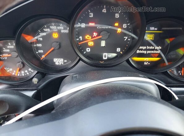 WP0AA2A97KS104129 2019 PORSCHE 911 Black Вид щитка приладів
