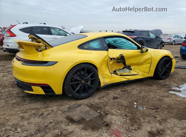 WP0AA2A97RS208520 2024 PORSCHE 911 Yellow 