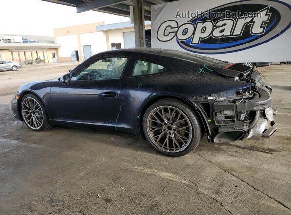 WP0AA2A98HS107484 2017 PORSCHE 911 Blue Trasero izquierdo