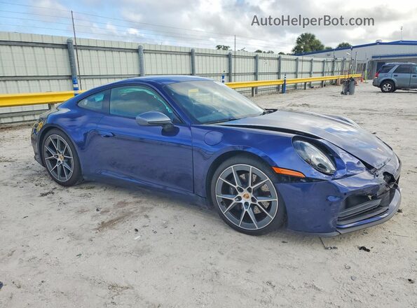 WP0AA2A9XSS208923 2025 PORSCHE 911 Blue Առջևի աջ