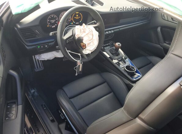 WP0AA2A9XSS208923 2025 PORSCHE 911 Blue Առջևի վահանակի տեսք