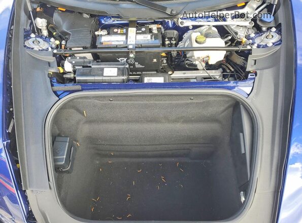WP0AA2A9XSS208923 2025 PORSCHE 911 Blue Սալոնի հետևի տեսք