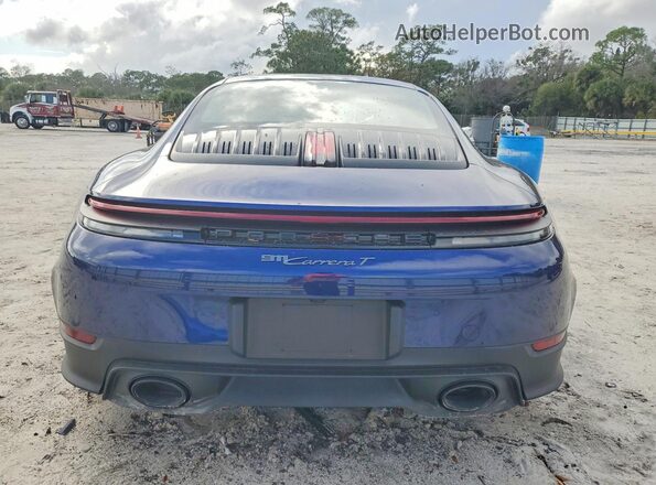 WP0AA2A9XSS208923 2025 PORSCHE 911 Blue Հետևի տեսք