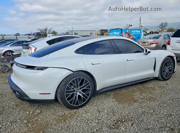 WP0AA2Y10MSA13466 2021 PORSCHE TAYCAN White Tył prawy