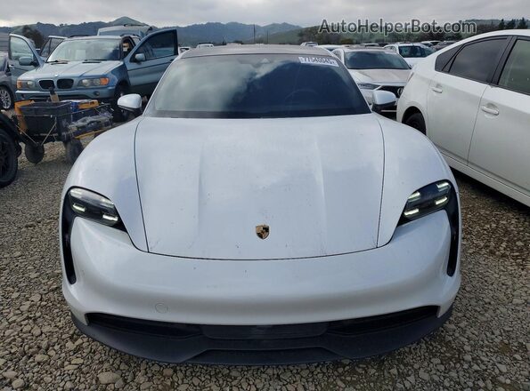 WP0AA2Y10MSA13466 2021 PORSCHE TAYCAN White Widok z przodu