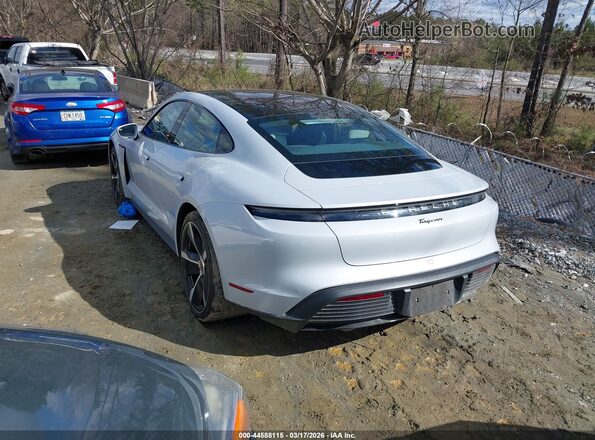 WP0AA2Y13NSA10143 2022 PORSCHE TAYCAN White უკანა მარცხენა